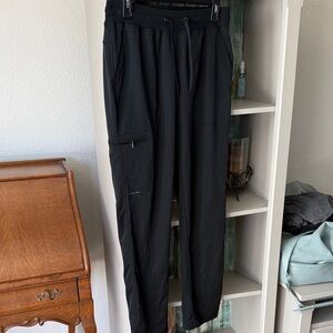 Healing Hands Black Straight Leg scrub pants